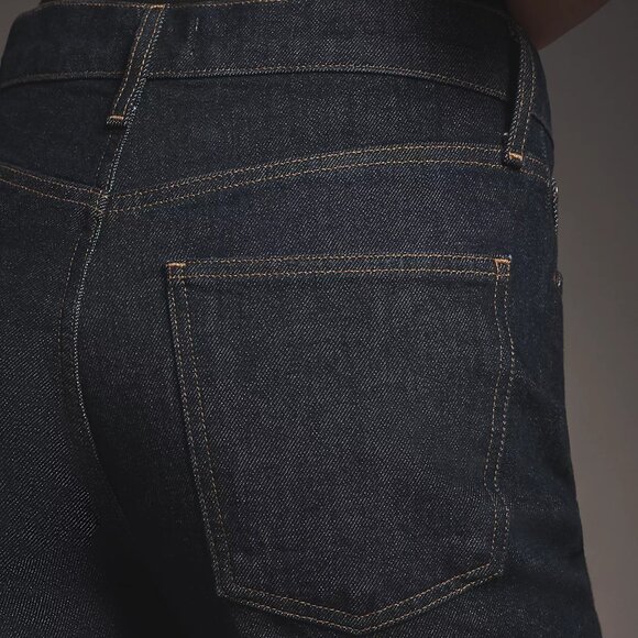 AGOLDE Petite Harper Mid-Rise Straight-Leg Jeans - Picture 3 of 4